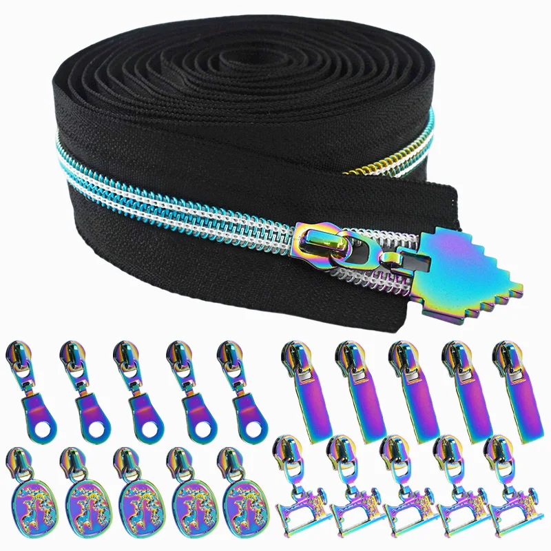 10/20/30Pcs 5# Color Metal Zipper Puller Slider for Bags Luggage Backpack Jacket Replacement Down Coat Sewing DIY Craft Supplies
10/20/30Pcs 5# Color Metal Zipper Puller Slider for Bags Luggage Backpack Jacket Replacement Down Coat Sewing DIY Craft Supplies