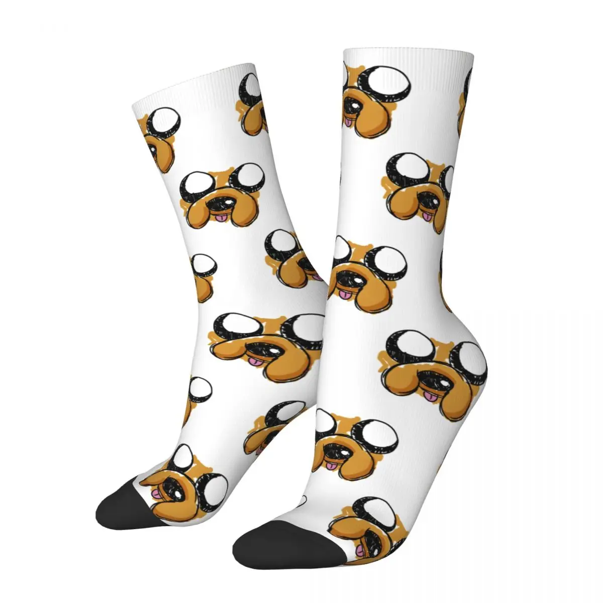 Зимние теплые красочные женские и мужские носки с изображением собаки Финна, человека Джейка, впитывающие пот баскетбольные носки для приключений
Зимние теплые красочные женские и мужские носки с изображением собаки Финна, человека Джейка, впитывающие пот баскетбольные носки для приключений