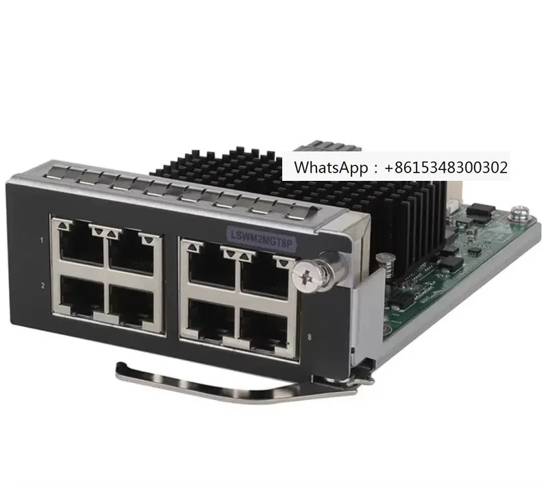 H3C Switch New H3C Module 8-Port 1/2.5/5/10g BASE-T Electrical Interface Module LSWM2XMGT8P
H3C Switch New H3C Module 8-Port 1/2.5/5/10g BASE-T Electrical Interface Module LSWM2XMGT8P