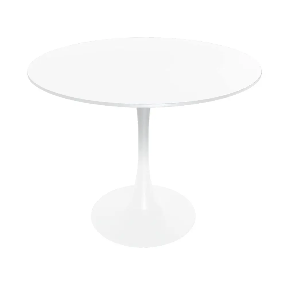 Bristol 35 Wide Round Dining Table, Modern MDF Wood Top amp White Metal Pedestal Base Gloss Finish Accent Table MidCentury Cafe
Bristol 35 Wide Round Dining Table, Modern MDF Wood Top amp White Metal Pedestal Base Gloss Finish Accent Table MidCentury Cafe