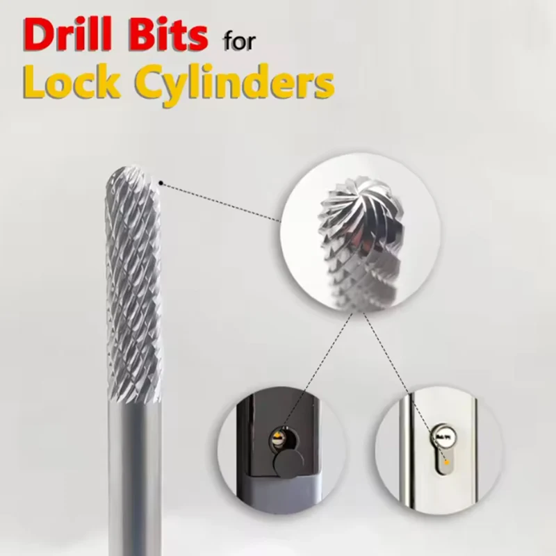 Стопорный цилиндр, сверло для открытия замков, слесарные инструменты для сверления латунных жестких замков, открывалка для замков
Стопорный цилиндр, сверло для открытия замков, слесарные инструменты для сверления латунных жестких замков, открывалка для замков