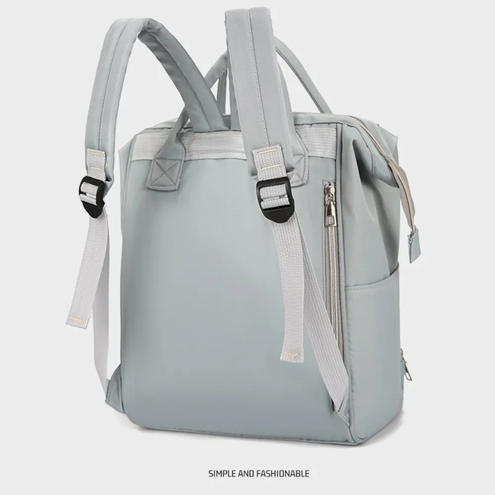 Многофункциональный рюкзак для мамы из ткани Оксфорд, большая вместительная сумка для детских подгузников, однотонная износостойкая сумка на плечо для мамы, уличная
Многофункциональный рюкзак для мамы из ткани Оксфорд, большая вместительная сумка для детских подгузников, однотонная износостойкая сумка на плечо для мамы, уличная