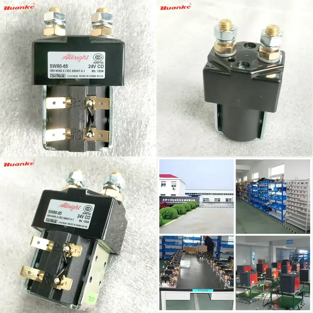 original 24v 100A Albright sw80-65 model DC contactor for golf cart / pallet truck/stacker
original 24v 100A Albright sw80-65 model DC contactor for golf cart / pallet truck/stacker