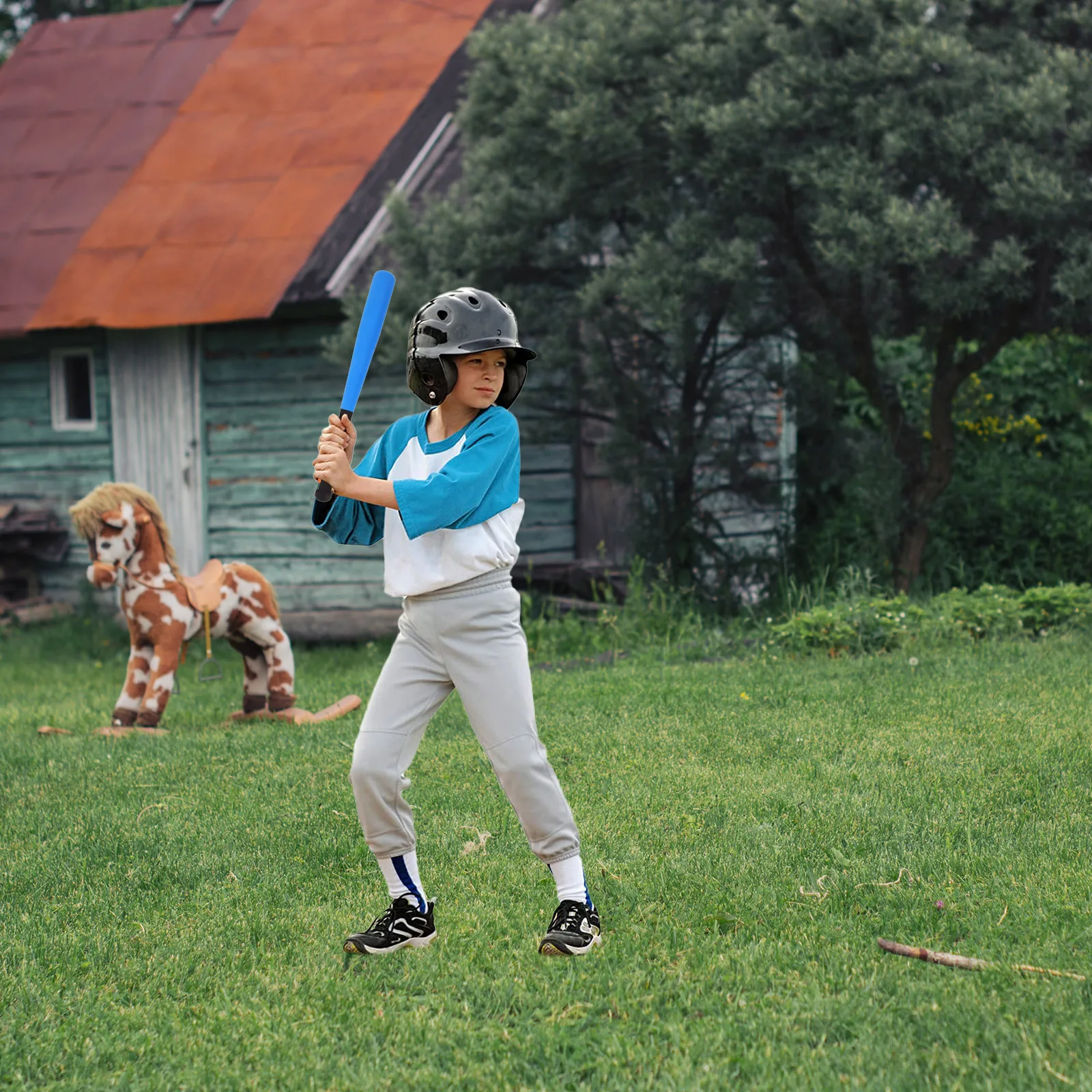 2pcs Children'S Baseball Bat Set Eva Pvc Material Lightweight Portable Training Stick For Outdoor Sports Gift Team Sports
2pcs Children'S Baseball Bat Set Eva Pvc Material Lightweight Portable Training Stick For Outdoor Sports Gift Team Sports