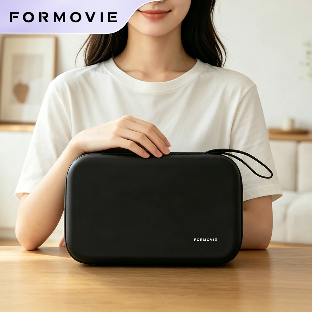 Formovie S5 dedicated storage bag with matte black texture, portable and protective, suitable for multiple scenarios
Formovie S5 dedicated storage bag with matte black texture, portable and protective, suitable for multiple scenarios