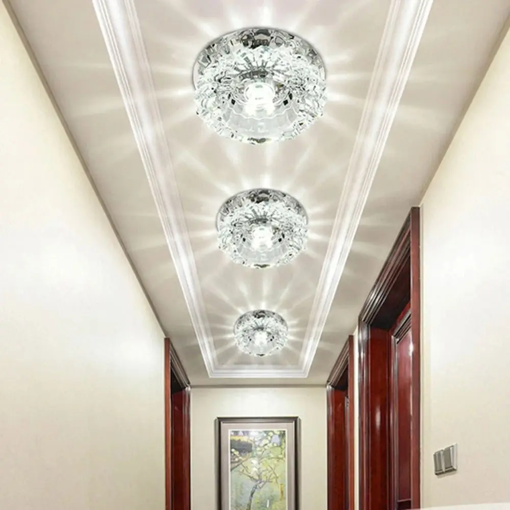 Multicolor Downlight 3W LED Ceiling Lights Crystal 220V Balcony lamp Modern Aisle Flush Corridor Aisle Lights Living room
Multicolor Downlight 3W LED Ceiling Lights Crystal 220V Balcony lamp Modern Aisle Flush Corridor Aisle Lights Living room