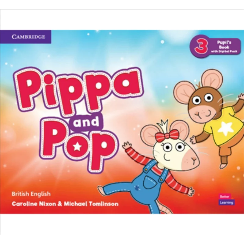 Pippa And Pop Level 3 Activity Book British English Caroline NixonandMichael Tomlinson Cambridge University Press 9781108928496
Pippa And Pop Level 3 Activity Book British English Caroline NixonandMichael Tomlinson Cambridge University Press 9781108928496