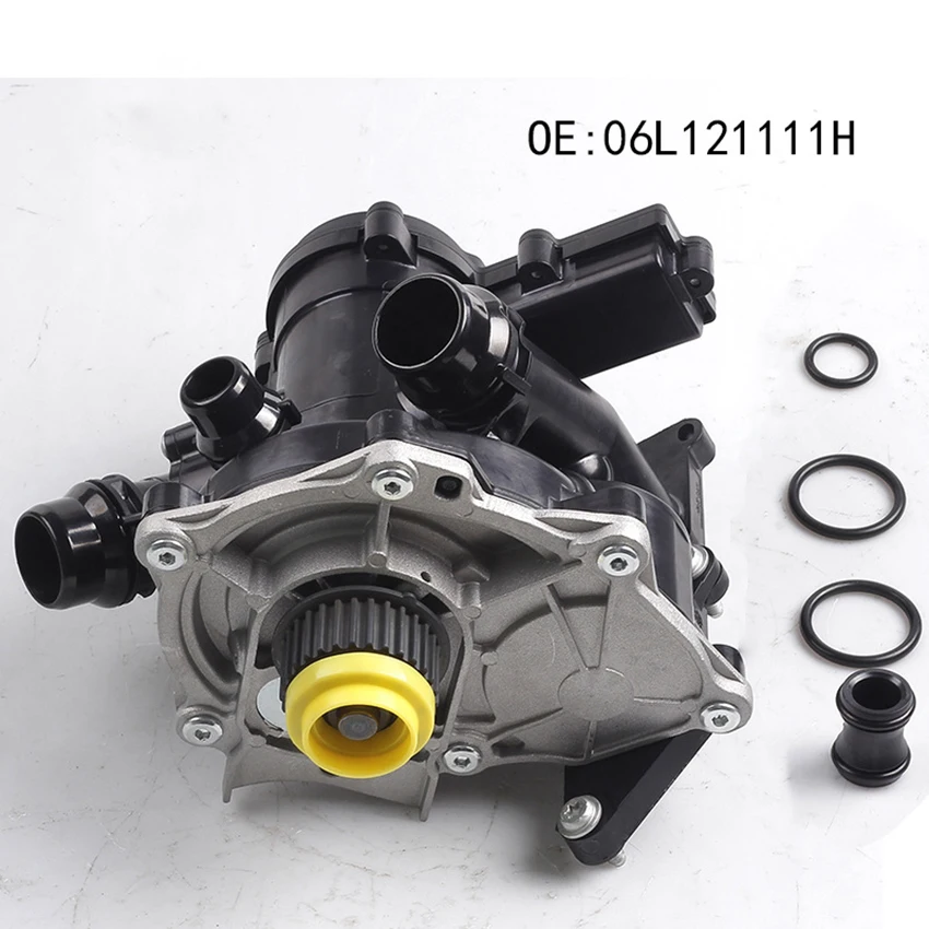 Electronic Water Pump Thermostat Housing Assembly 06L121111H/ 06L121011B For AUDI A3 A4 VW GTI Skoda 1.8/2.0T Car Accessories
Electronic Water Pump Thermostat Housing Assembly 06L121111H/ 06L121011B For AUDI A3 A4 VW GTI Skoda 1.8/2.0T Car Accessories
