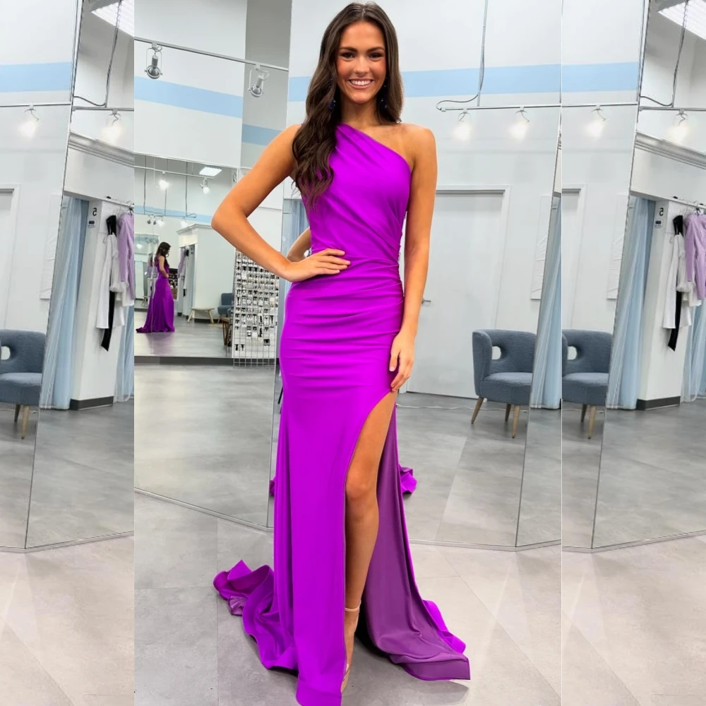 Customized Jiayigong High Quality Jersey Draped Pleat Christmas A-line One-shoulder Bespoke Occasion Gown Long Dresses
Customized Jiayigong High Quality Jersey Draped Pleat Christmas A-line One-shoulder Bespoke Occasion Gown Long Dresses