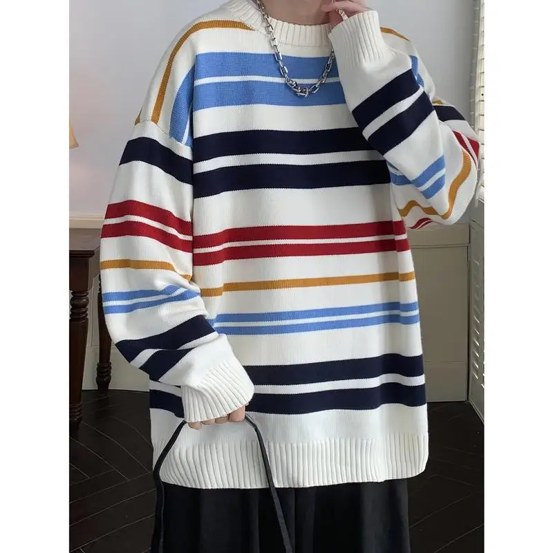 Color Block Stripe Sweater Women's Fashion Collision Color Striped Knitwear Spring Season Online And Offline Sales Available
Color Block Stripe Sweater Women's Fashion Collision Color Striped Knitwear Spring Season Online And Offline Sales Available