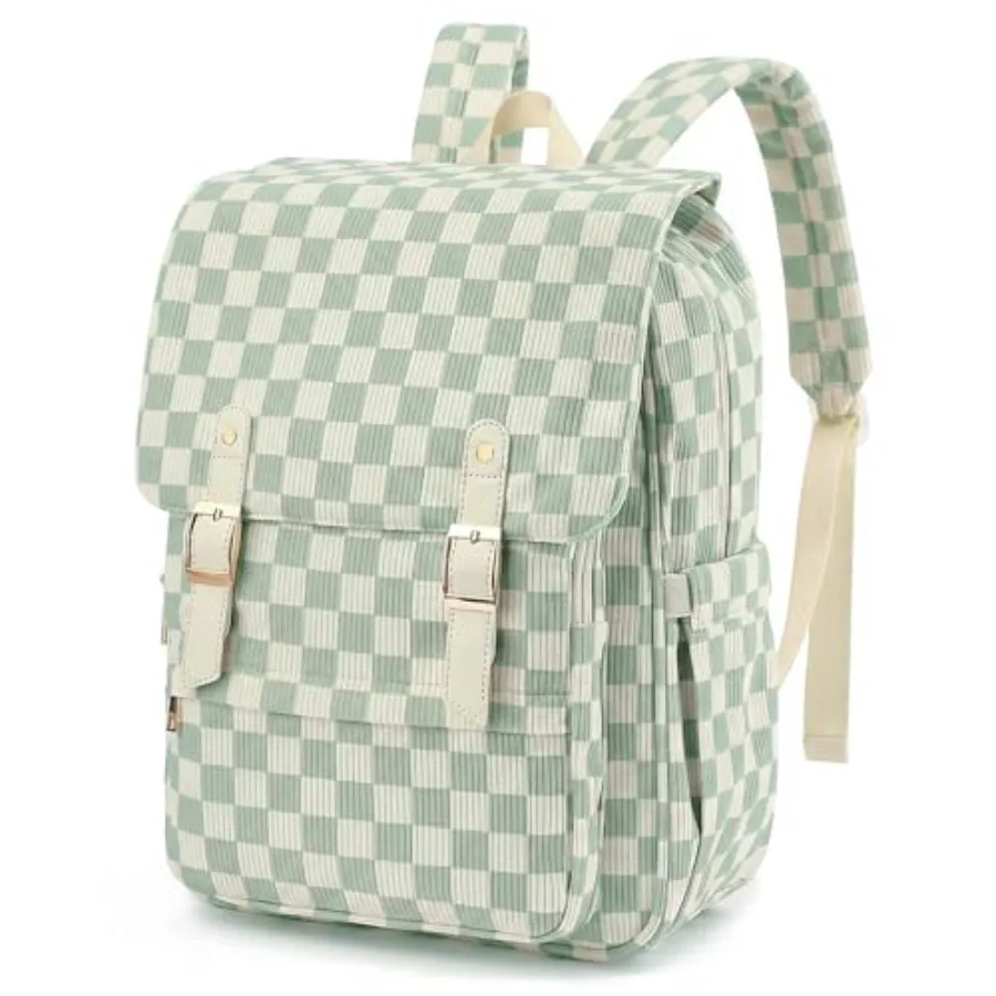Corduroy Laptop Backpack for Women, Fits 15.6 Inch Computer Bag, College High School Bookbag Travel Daypack Purse, Work Busines
Corduroy Laptop Backpack for Women, Fits 15.6 Inch Computer Bag, College High School Bookbag Travel Daypack Purse, Work Busines