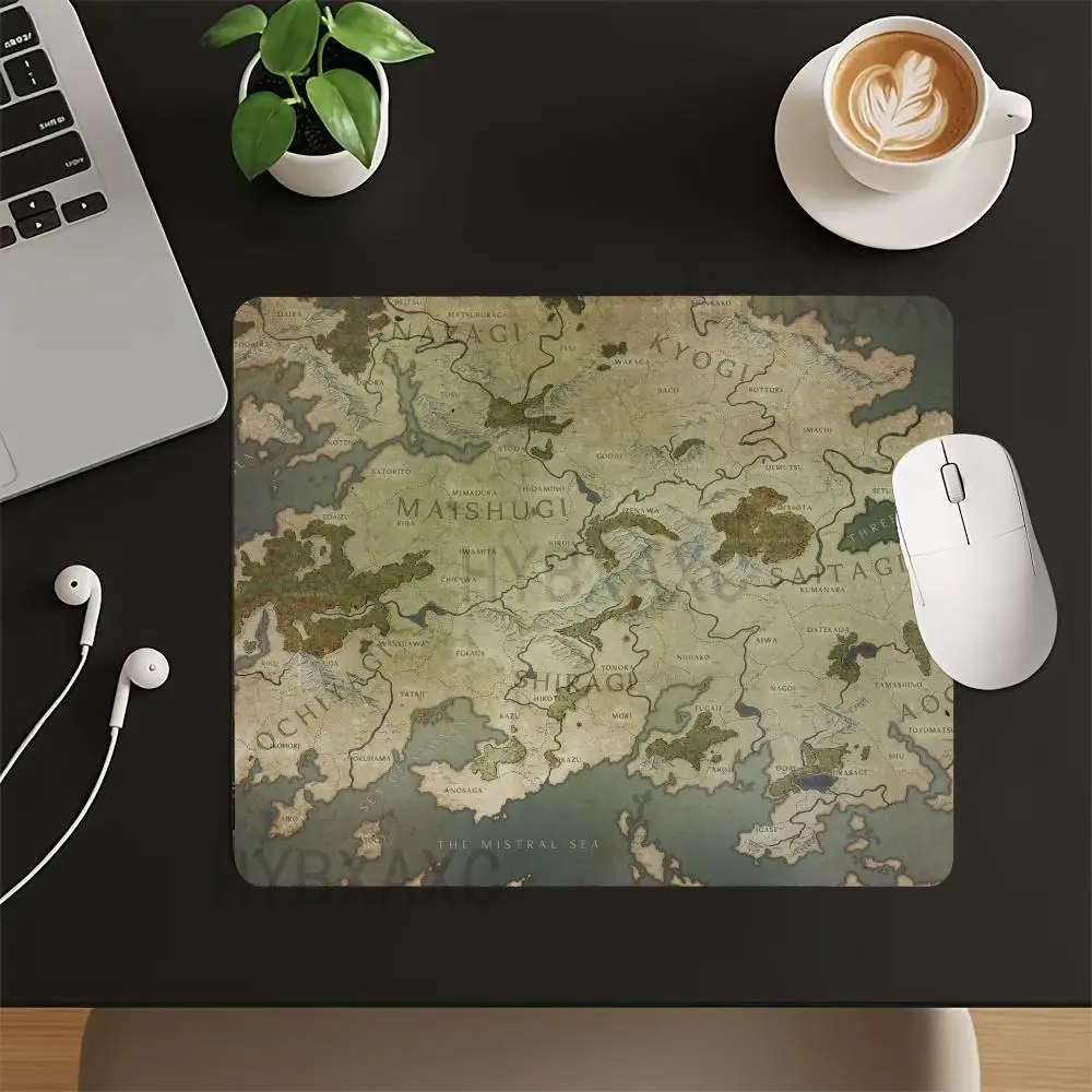 HYBXAXC Fantasy World Map Small Mouse Pad Non Slip Rubber Desk Mat Waterproof Gaming Keyboard Pad for Office Home
HYBXAXC Fantasy World Map Small Mouse Pad Non Slip Rubber Desk Mat Waterproof Gaming Keyboard Pad for Office Home