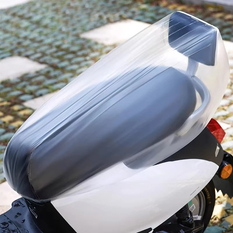 Универсальный одноразовый чехол на сиденье мотоцикла, водостойкая пылезащитная прозрачная пластиковая защитная подушка для электрического велосипеда, скутера
Универсальный одноразовый чехол на сиденье мотоцикла, водостойкая пылезащитная прозрачная пластиковая защитная подушка для электрического велосипеда, скутера