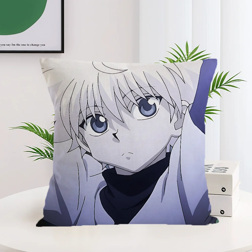 Anime Killua Cushion Covers Pillow Cover Cushions for Decorative Sofa Home and Decoration Ornamental Pillows Living Room Cases
Anime Killua Cushion Covers Pillow Cover Cushions for Decorative Sofa Home and Decoration Ornamental Pillows Living Room Cases