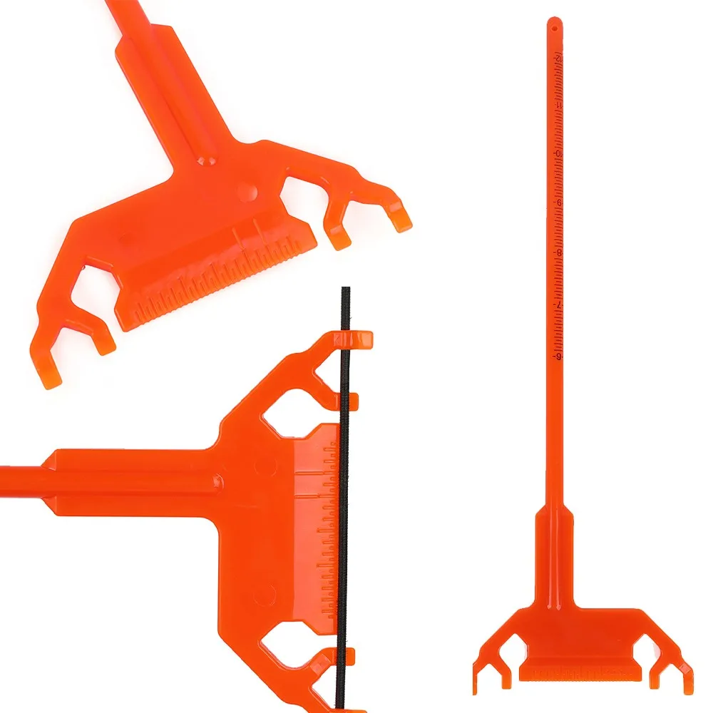 Archery T-Ruler Measuring Tool Brace Height Durable Plastic Archery Outdoor Target Shooting Recurve Bow Hunting Accessory
Archery T-Ruler Measuring Tool Brace Height Durable Plastic Archery Outdoor Target Shooting Recurve Bow Hunting Accessory