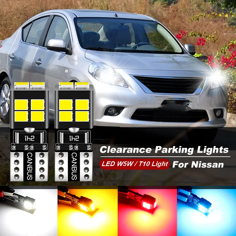 2PCS T10 High Power Led Bulb W5W Canbus 5W LED Parking Light Clearance Lights For Nissan Sunny 2020-2022 Auto Signal Lamp 12V
2PCS T10 High Power Led Bulb W5W Canbus 5W LED Parking Light Clearance Lights For Nissan Sunny 2020-2022 Auto Signal Lamp 12V