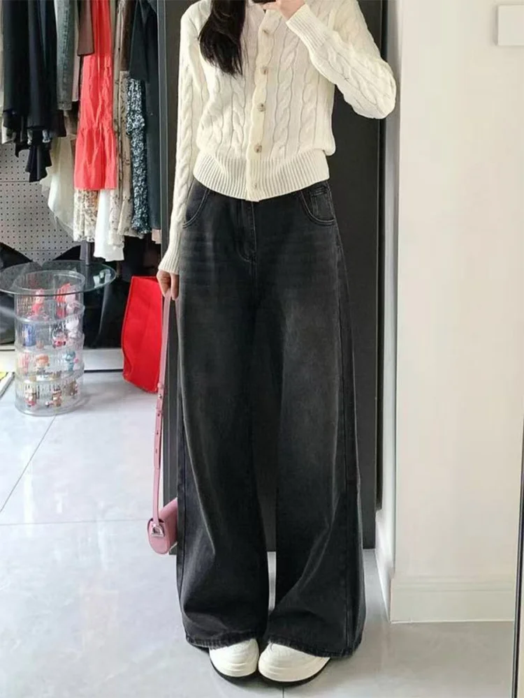 plus Size High Waist Fce Lined Thi Straight Leg Jeans Women's Spring Loose Wide Leg Floor Length Pants Casual Wear
plus Size High Waist Fce Lined Thi Straight Leg Jeans Women's Spring Loose Wide Leg Floor Length Pants Casual Wear