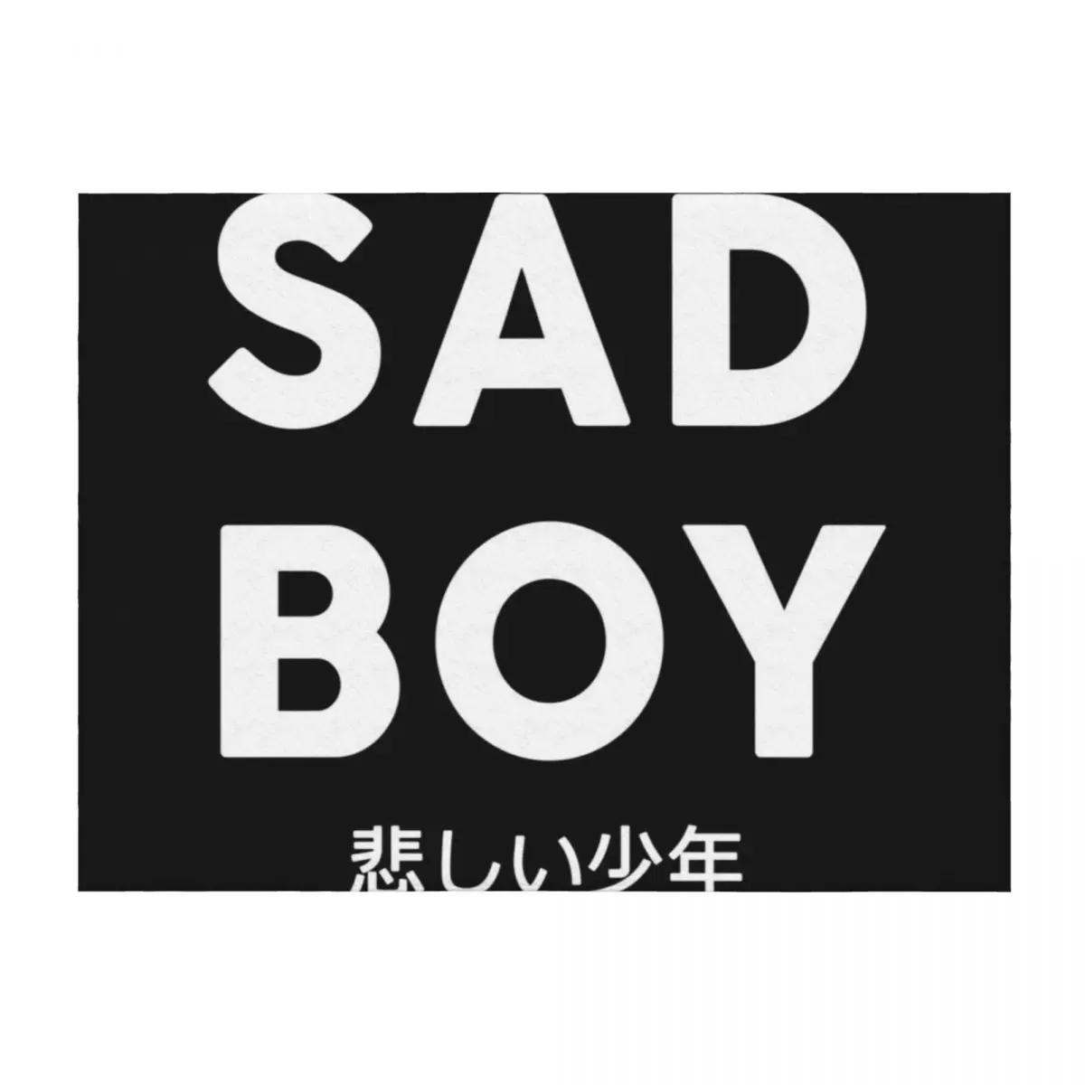 Vaporwave Shirt - Sad Boy (Aesthetic) Throw Blanket Comforter for sofa Custom Thin Blankets
Vaporwave Shirt - Sad Boy (Aesthetic) Throw Blanket Comforter for sofa Custom Thin Blankets