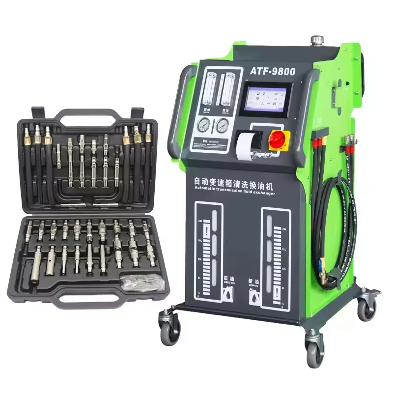 ATF9800 Car Oil Change Machines Automatic Transmission Cleaner and Exchanger With Printer ATF Machine Changer
ATF9800 Car Oil Change Machines Automatic Transmission Cleaner and Exchanger With Printer ATF Machine Changer