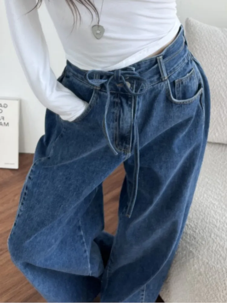 High Waist Retro Bell Bottom Jeans Women's Autumn New Style Chic Side Pleated Slimming Splicing Frayed Denim Trousers Long Pants
High Waist Retro Bell Bottom Jeans Women's Autumn New Style Chic Side Pleated Slimming Splicing Frayed Denim Trousers Long Pants