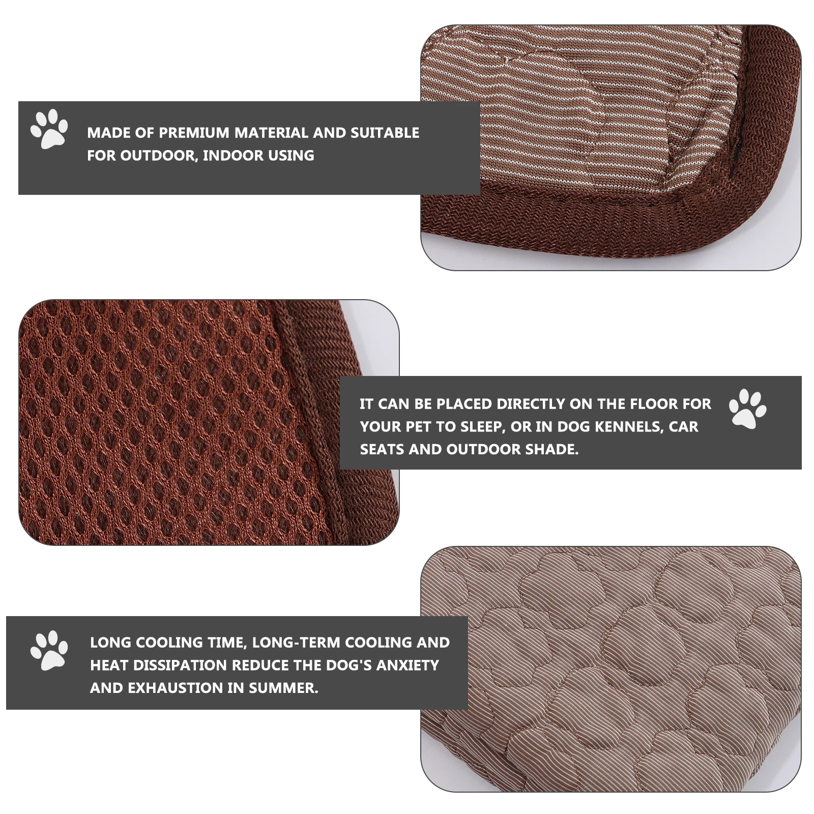 Pet Ice Pad Dog Mat Summer Long Cooling Time Portable Dog Cooling Mat Floor Car Seat Outdoor Use
Pet Ice Pad Dog Mat Summer Long Cooling Time Portable Dog Cooling Mat Floor Car Seat Outdoor Use