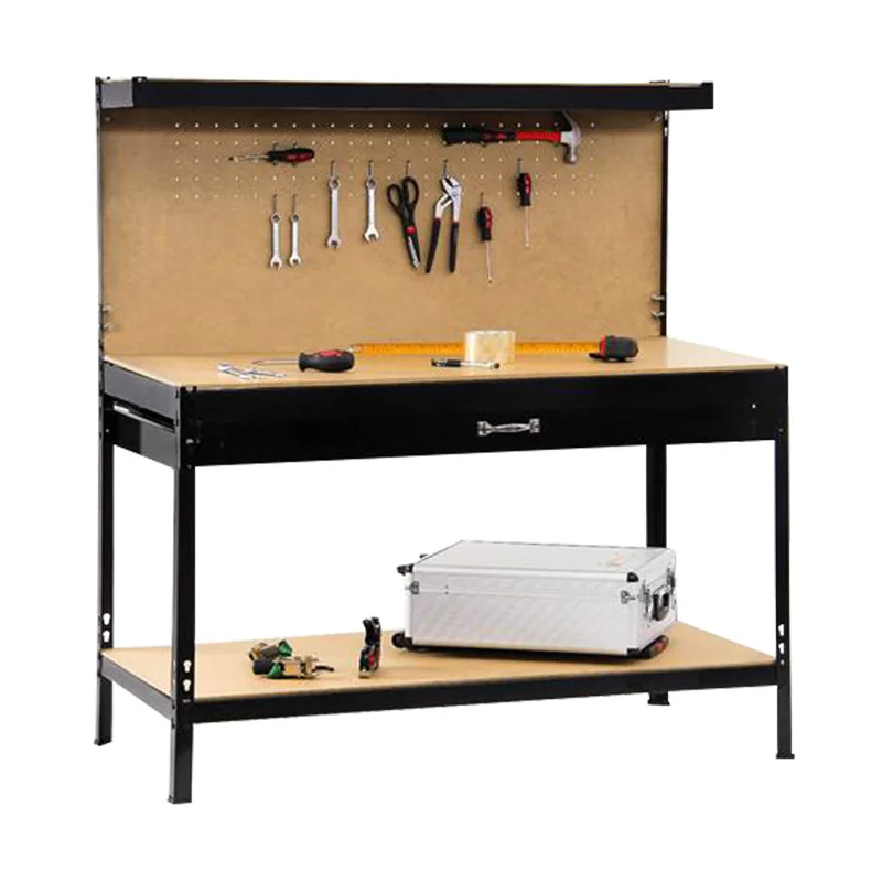 2025Garage 2-layered Work Bench Storage Table Work Bench Steel Workbench with Pegboard
2025Garage 2-layered Work Bench Storage Table Work Bench Steel Workbench with Pegboard