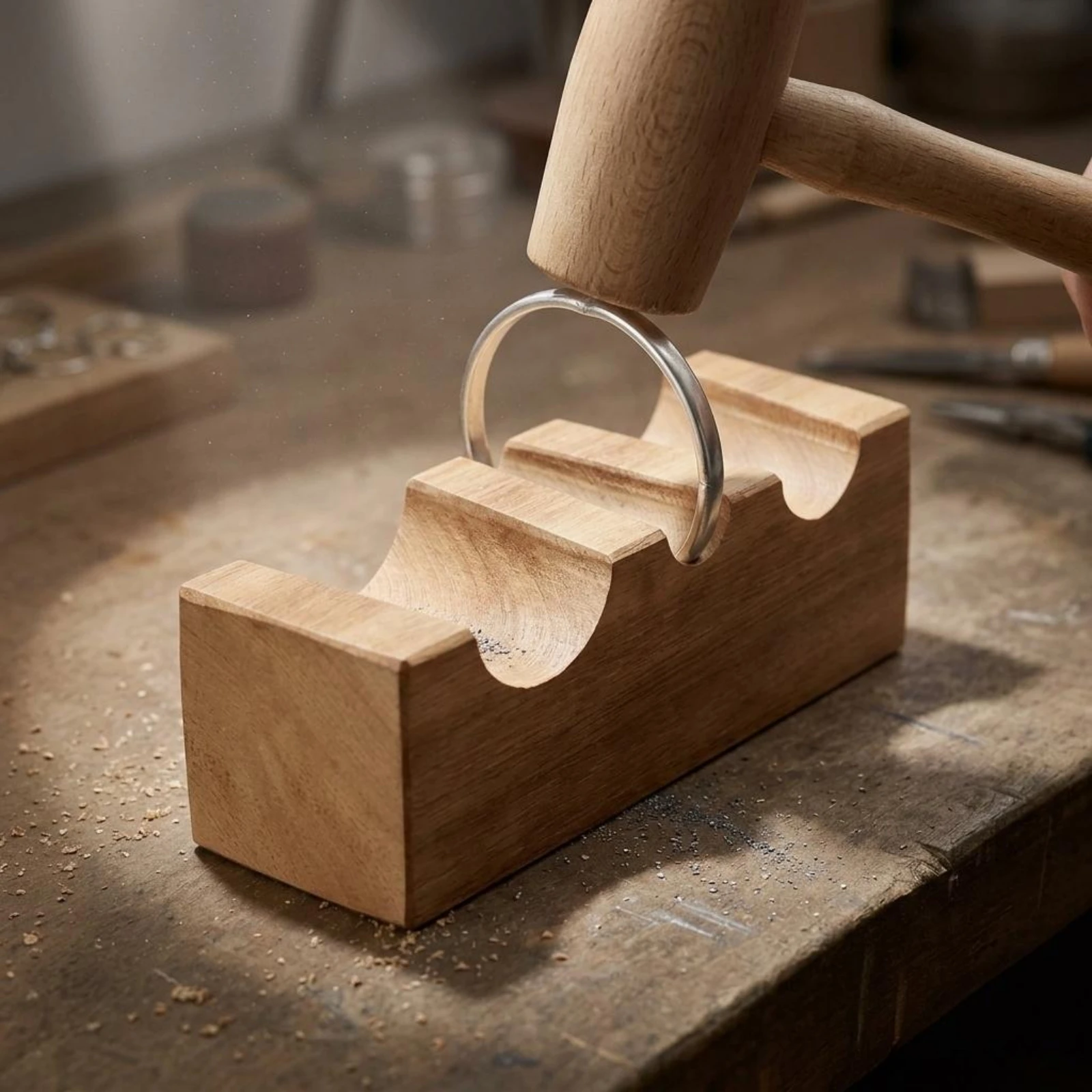 Bracelet Mandrel Shock-Absorbing-Resistant Bracelet Shaping Block Circlet Forming Block Hardwood Jewelry Forming Set
Bracelet Mandrel Shock-Absorbing-Resistant Bracelet Shaping Block Circlet Forming Block Hardwood Jewelry Forming Set