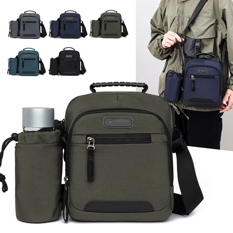 Men Shoulder Bag Waterproof Crossbody Bags with Bottle Pocket Multifunctional Outdoor Travel Pack Large Capacity Oxford Handbag
Men Shoulder Bag Waterproof Crossbody Bags with Bottle Pocket Multifunctional Outdoor Travel Pack Large Capacity Oxford Handbag