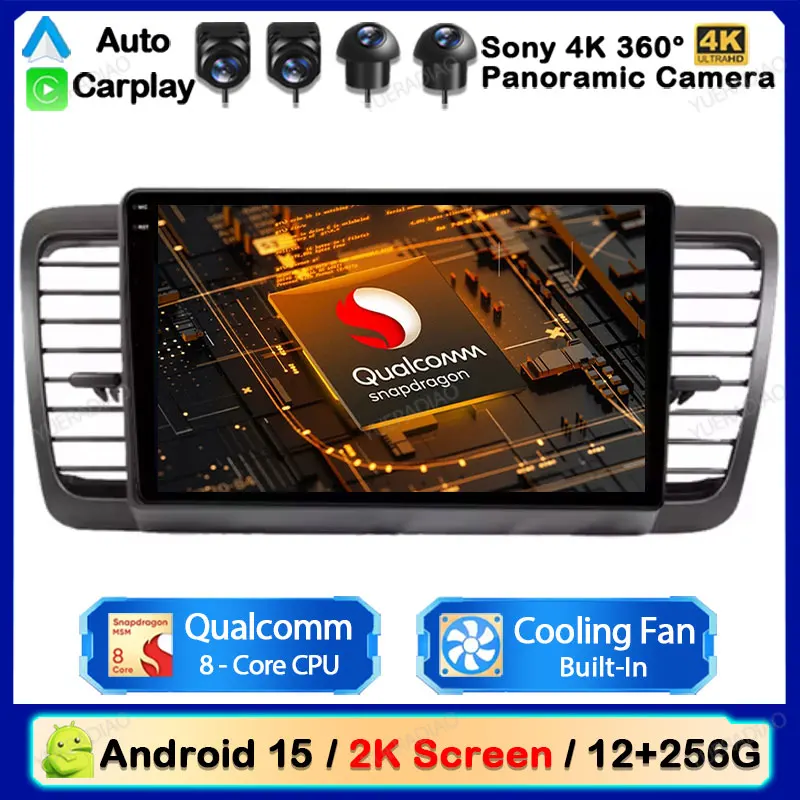 Android 15 Car Radio For Subaru Outback 3 Legacy 4 2003 - 2009 Multimedia Stereo Video Player NAVI GPS 4G WIFI Carplay Auto QLED
Android 15 Car Radio For Subaru Outback 3 Legacy 4 2003 - 2009 Multimedia Stereo Video Player NAVI GPS 4G WIFI Carplay Auto QLED