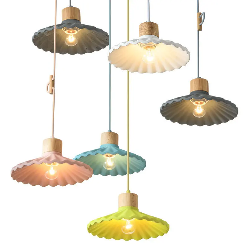 Nordic Colorful Cement Pleated Pendant Light for Modern Minimalist Cafe Bakery Coffee Shop Bar Counter Decor for IKEA MUJI
Nordic Colorful Cement Pleated Pendant Light for Modern Minimalist Cafe Bakery Coffee Shop Bar Counter Decor for IKEA MUJI