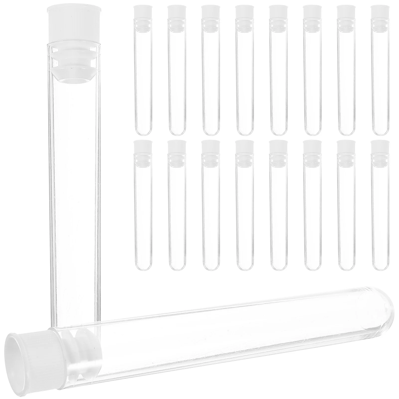50 Pcs Test Tube Clear Storage Tubes with Lids Small for Kids Plastic Birthday Party Supplies
50 Pcs Test Tube Clear Storage Tubes with Lids Small for Kids Plastic Birthday Party Supplies