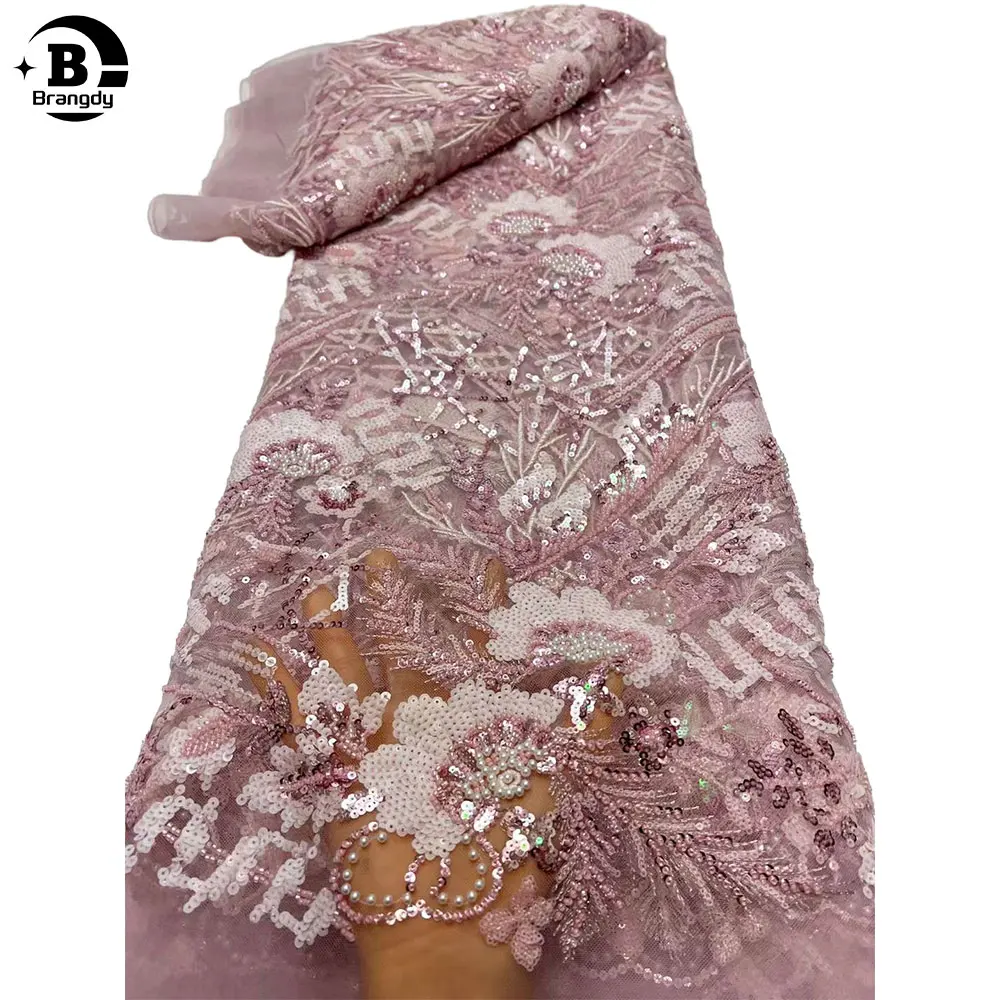 2024 High Quality Embroidery French Lace Fabric African Sequins Beaded Tulle Lace Fabric For Luxury Evening Dresses Sew H75023
2024 High Quality Embroidery French Lace Fabric African Sequins Beaded Tulle Lace Fabric For Luxury Evening Dresses Sew H75023