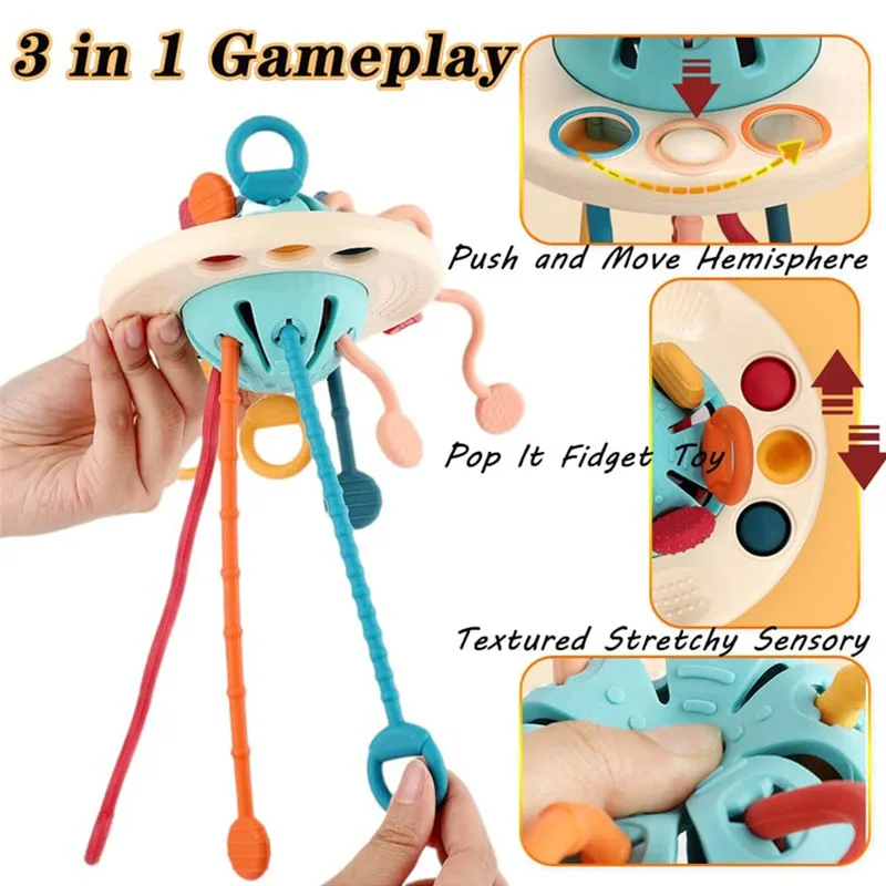 1-3 Year Old Infant Education Silicone Activity Toys Rope Finger Grasping Training Early Learning Montessori Rope Sensory Toys
1-3 Year Old Infant Education Silicone Activity Toys Rope Finger Grasping Training Early Learning Montessori Rope Sensory Toys