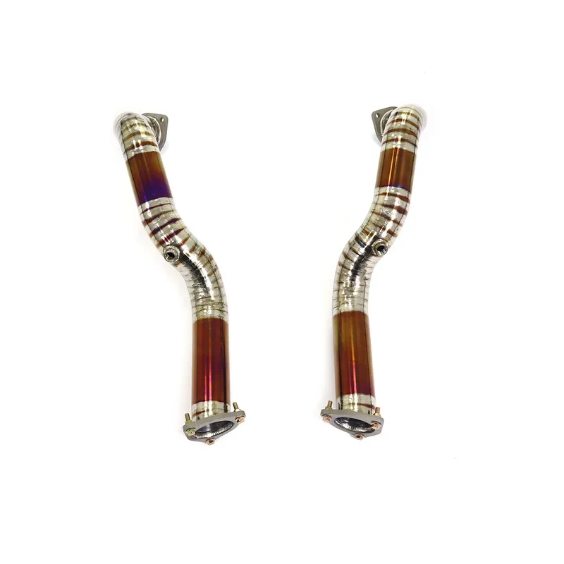 Popular GT4 Exhaust Titanium Pipe Exhaust Downpipe for 718 GT4 RS 4.0L with High Quality Auto Turn Pipe Parts
Popular GT4 Exhaust Titanium Pipe Exhaust Downpipe for 718 GT4 RS 4.0L with High Quality Auto Turn Pipe Parts
