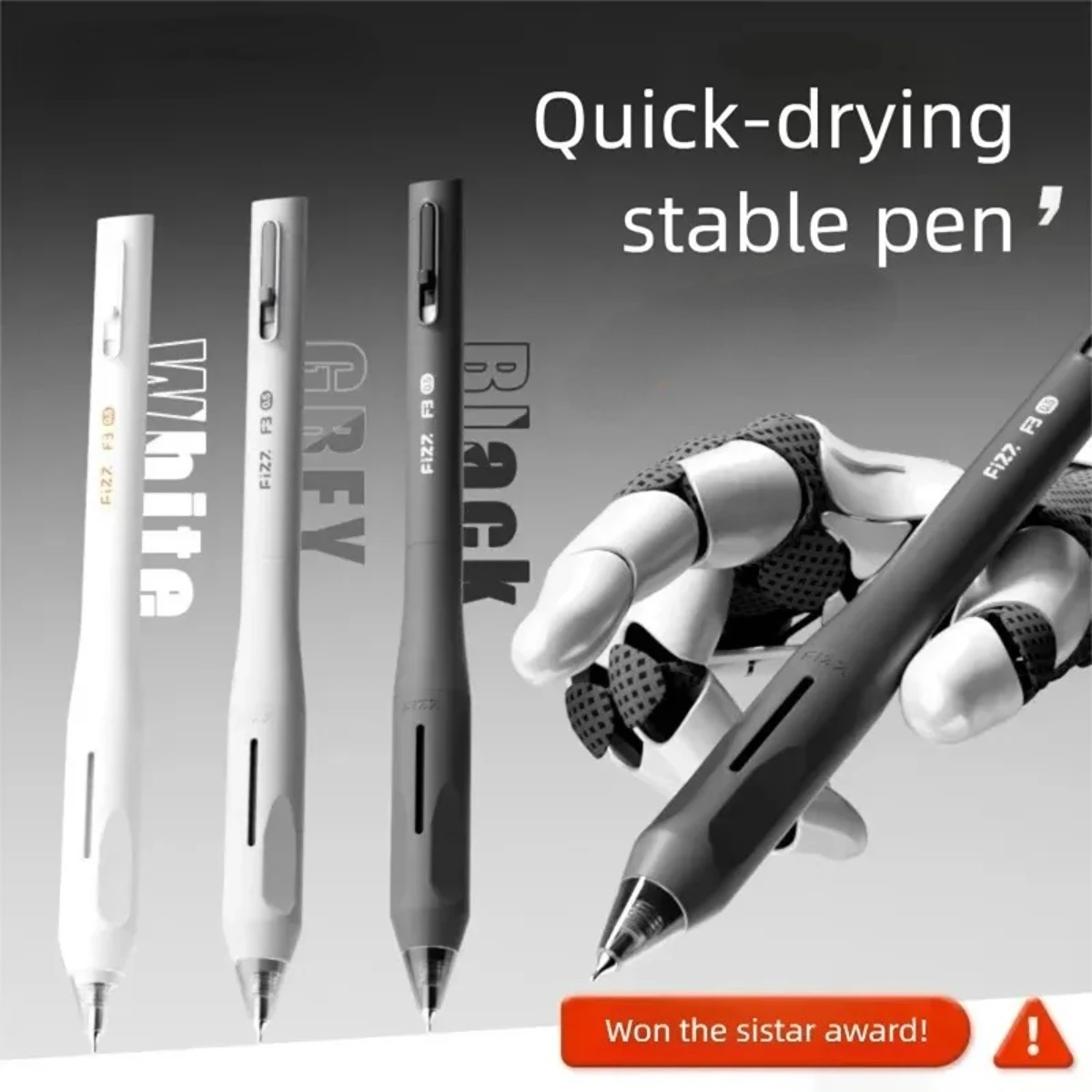 Ergonomic Design Gel Pen 0.5mm Black CS Nib Dual-Bead Quick-Dry Smooth Writing Pen for Office High Appearance
Ergonomic Design Gel Pen 0.5mm Black CS Nib Dual-Bead Quick-Dry Smooth Writing Pen for Office High Appearance