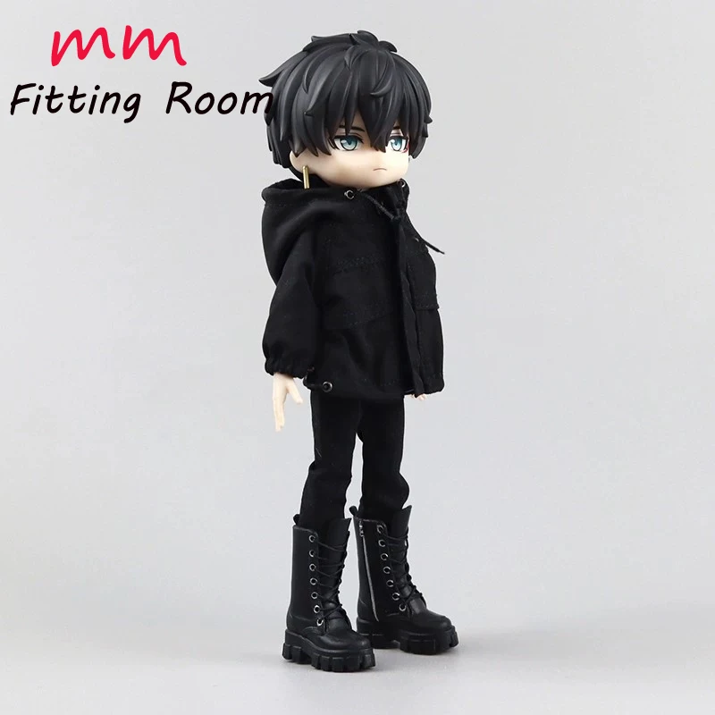 BJD 1/12 Scale male dolls 3.6CM black shoes model toy
BJD 1/12 Scale male dolls 3.6CM black shoes model toy