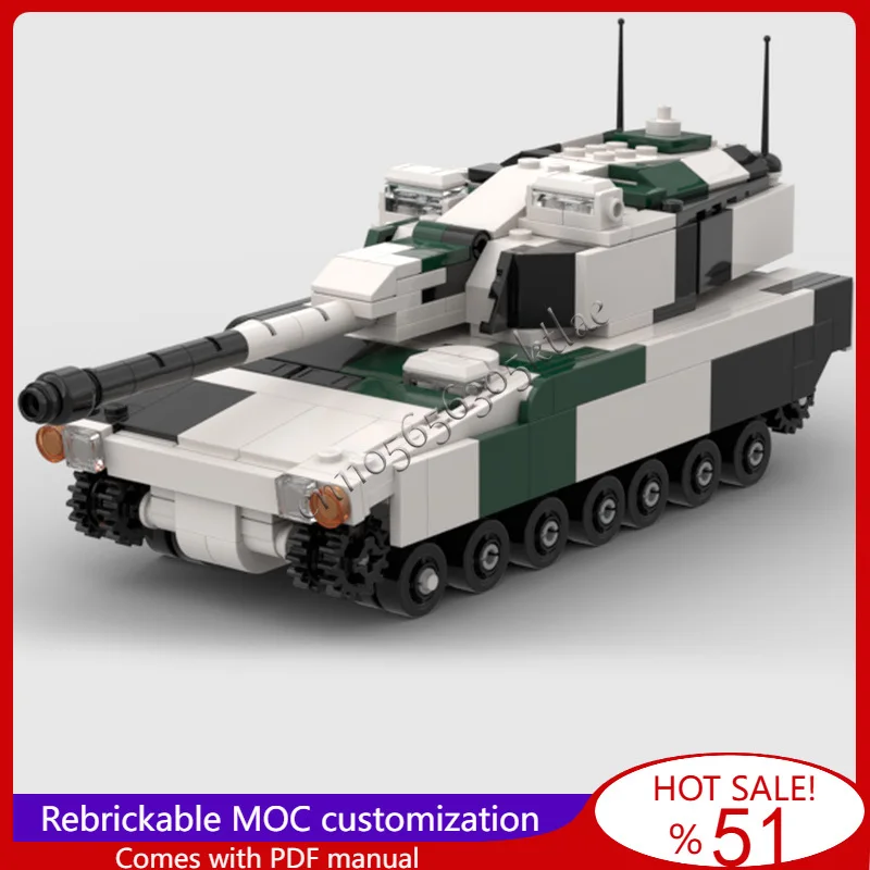 512 PCS MOC Exquisite Modern CV 90105 Battle Tanks Model DIY Assembled Educational Creative For Kids Toys Popular Festival Gifts
512 PCS MOC Exquisite Modern CV 90105 Battle Tanks Model DIY Assembled Educational Creative For Kids Toys Popular Festival Gifts