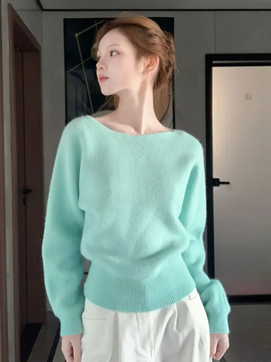 Slimming Effect Long Sve Women's Sweater Faionable Spring 2026 French Sle Loose Fit Casual Versatile Comfortable
Slimming Effect Long Sve Women's Sweater Faionable Spring 2026 French Sle Loose Fit Casual Versatile Comfortable