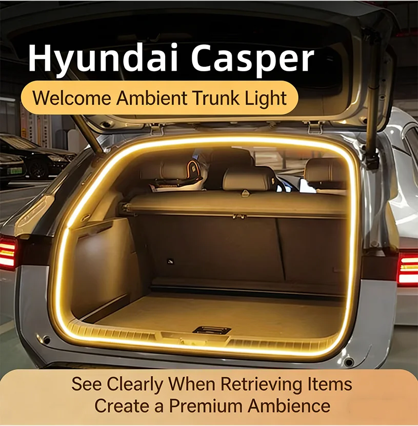 Rear Trunk Atmosphere LED Light For Hyundai SUV White Warm White Interior Decorative Lighting Accessories
Rear Trunk Atmosphere LED Light For Hyundai SUV White Warm White Interior Decorative Lighting Accessories