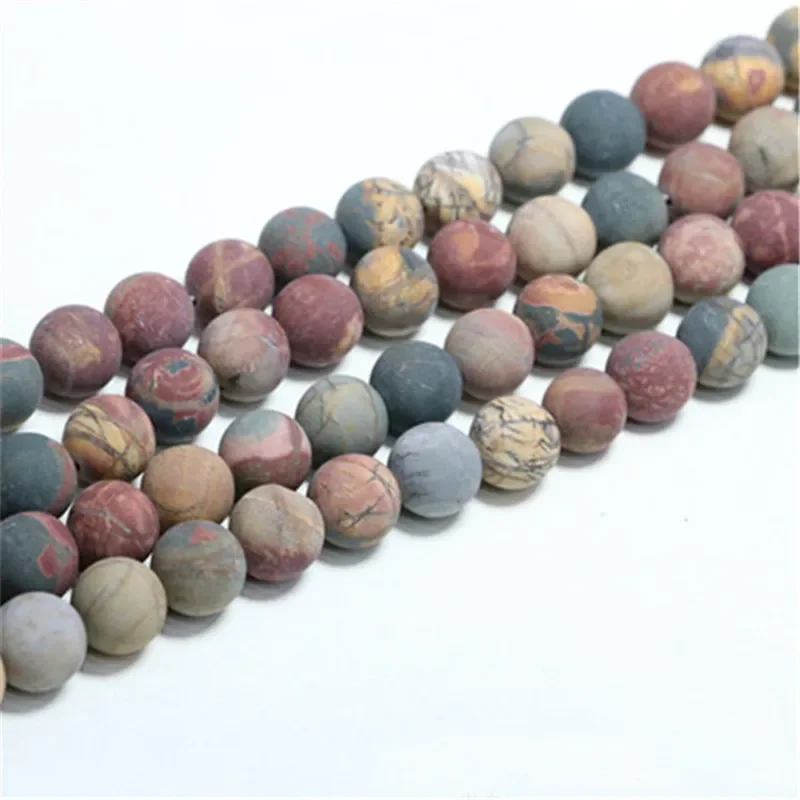 8 Mm 40pcs Natural Matte Picasso Jasper Beads for Jewelry Making DIY Bracelets Fashion Accessories
8 Mm 40pcs Natural Matte Picasso Jasper Beads for Jewelry Making DIY Bracelets Fashion Accessories