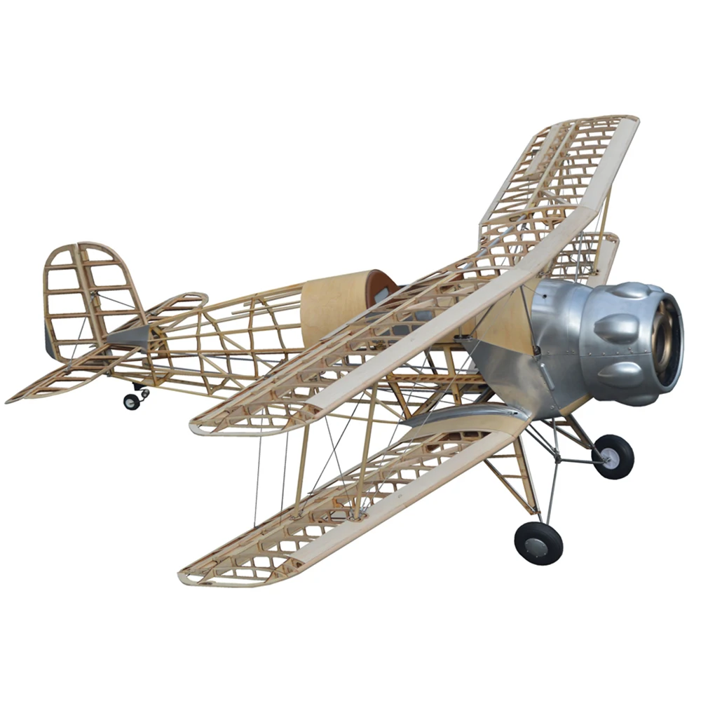 Tony Ray's Aero Model Bucker Bu133 1/5 Scale 1320mm Wingspan Balsawood RC Airplane Biplane Fixed-wing KIT
Tony Ray's Aero Model Bucker Bu133 1/5 Scale 1320mm Wingspan Balsawood RC Airplane Biplane Fixed-wing KIT