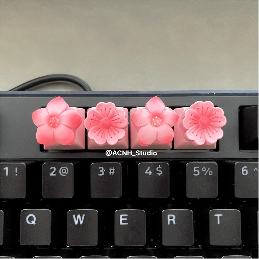 Sakura cake keycap cross shaft mechanical keyboard personalized keycap handmade keycap female
Sakura cake keycap cross shaft mechanical keyboard personalized keycap handmade keycap female