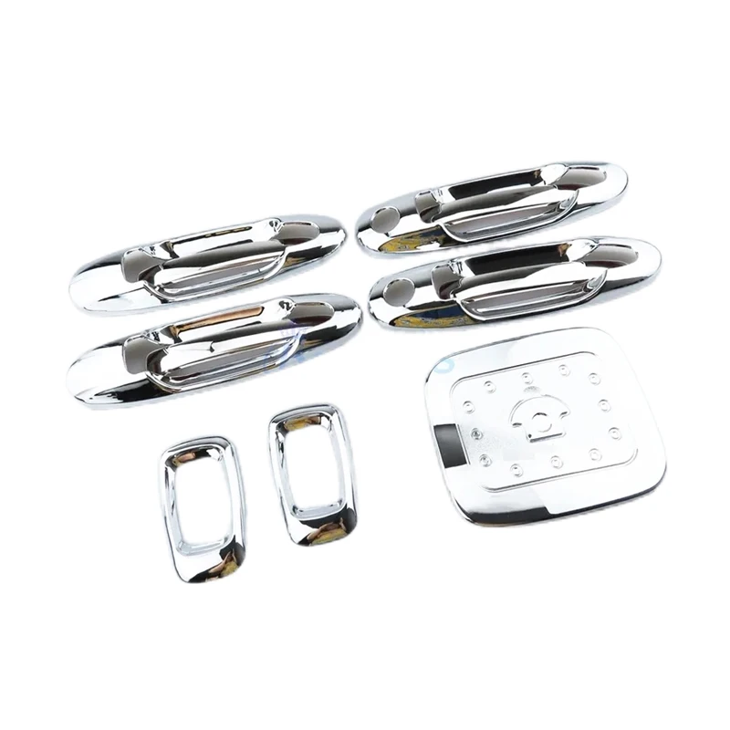 Exterior Door Handle Side Lamp Fuel Tank Cap Cover For Toyota Land Cruiser 100 FJ100 1998-2007 Chrome Car Styling Accessories
Exterior Door Handle Side Lamp Fuel Tank Cap Cover For Toyota Land Cruiser 100 FJ100 1998-2007 Chrome Car Styling Accessories