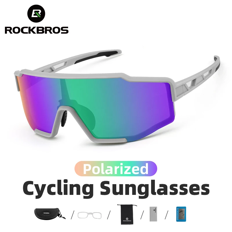 ROCKBROS Cycling Men's Glasses Photochromic Polarized Full Lens One Piece Frame Women Sunglasses Cycling Glasses Goggles Eyewear
ROCKBROS Cycling Men's Glasses Photochromic Polarized Full Lens One Piece Frame Women Sunglasses Cycling Glasses Goggles Eyewear