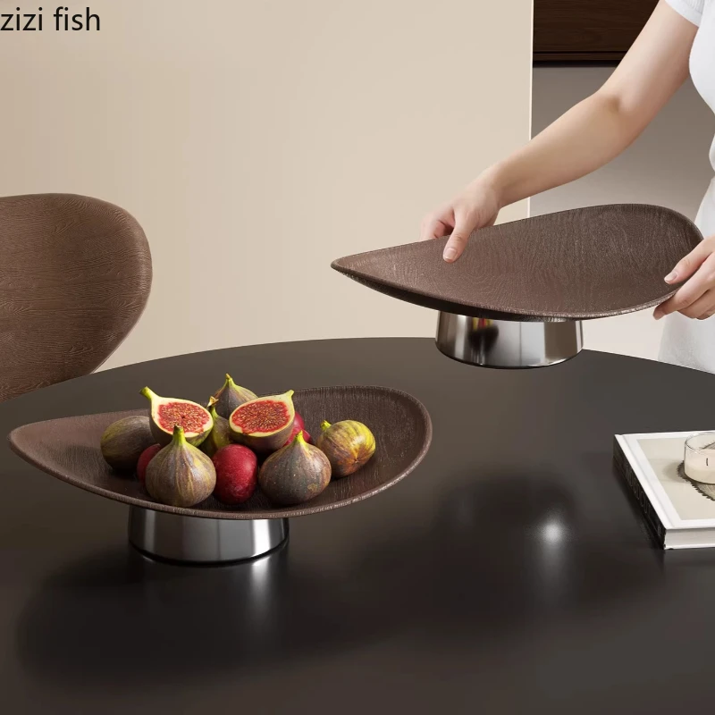 Imitation Wood Grain Fruit Plate High Footed Dessert Plate Plastic Pastry Plates Snack Bowl Dim Sum Dish Tea Tray Cake Stand
Imitation Wood Grain Fruit Plate High Footed Dessert Plate Plastic Pastry Plates Snack Bowl Dim Sum Dish Tea Tray Cake Stand