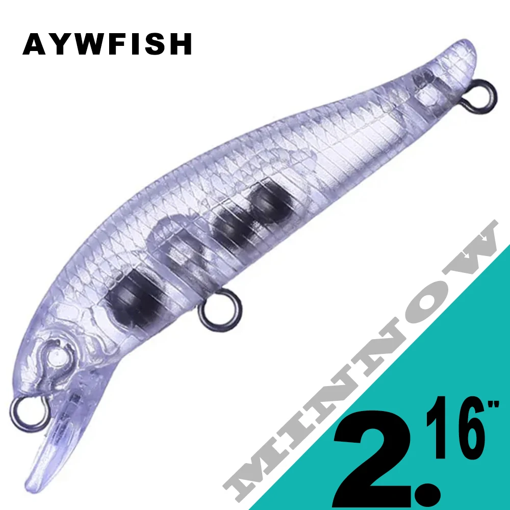 AYWFISH прозрачный корпус ABS жесткий воблер Кривошип 20 шт. Неокрашенный тонущий пустой гольян приманка DIY рыболовные приманки 5,5 см 3 г
AYWFISH прозрачный корпус ABS жесткий воблер Кривошип 20 шт. Неокрашенный тонущий пустой гольян приманка DIY рыболовные приманки 5,5 см 3 г