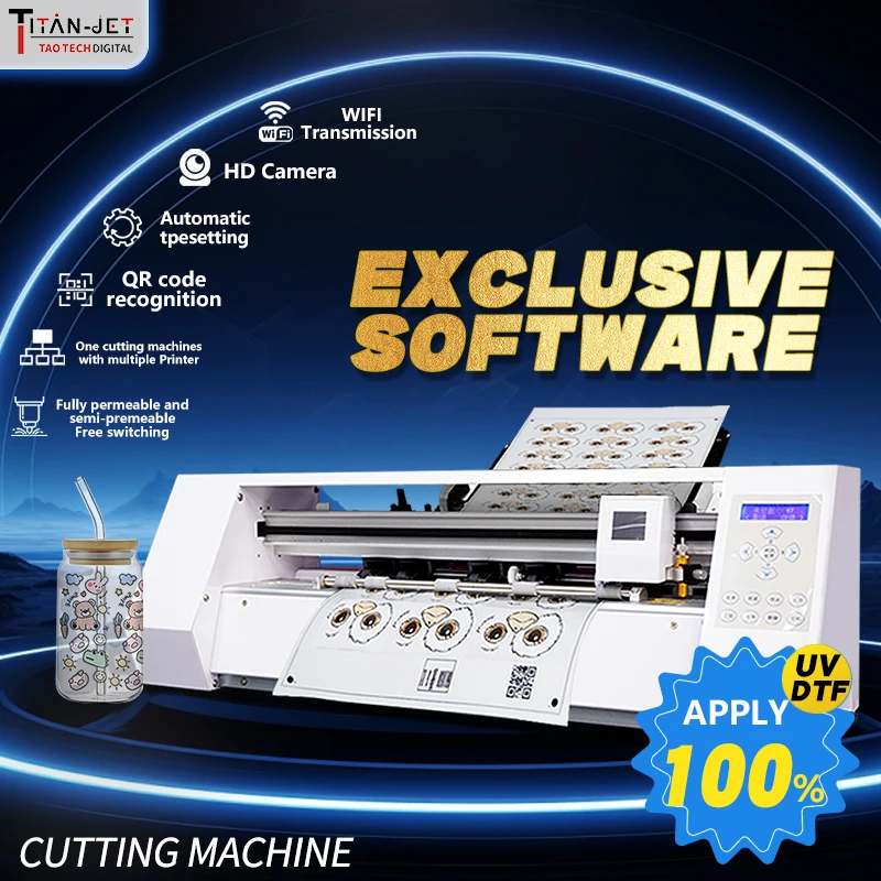 Mini Cutter Plotter Machine Automatic Desktop Cutter Vinyl LaserCutting Small Size for UV Stickers UV DTF Label Cutting Machine
Mini Cutter Plotter Machine Automatic Desktop Cutter Vinyl LaserCutting Small Size for UV Stickers UV DTF Label Cutting Machine