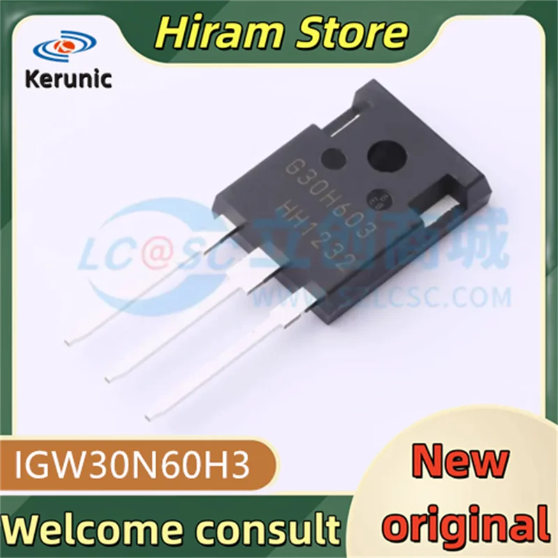 5PCS G30H603 New and original IGW30N60H3 IGW30N60H IGW30N60 IGW30N 30N60H3
5PCS G30H603 New and original IGW30N60H3 IGW30N60H IGW30N60 IGW30N 30N60H3