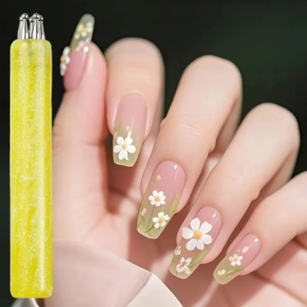 Multi-purpose Nail Art Dotting Pen 1.8mm Tip Glitter Handle Rhinestones Pen Flower Design Manicure Drawing Pen Nail Art
Multi-purpose Nail Art Dotting Pen 1.8mm Tip Glitter Handle Rhinestones Pen Flower Design Manicure Drawing Pen Nail Art