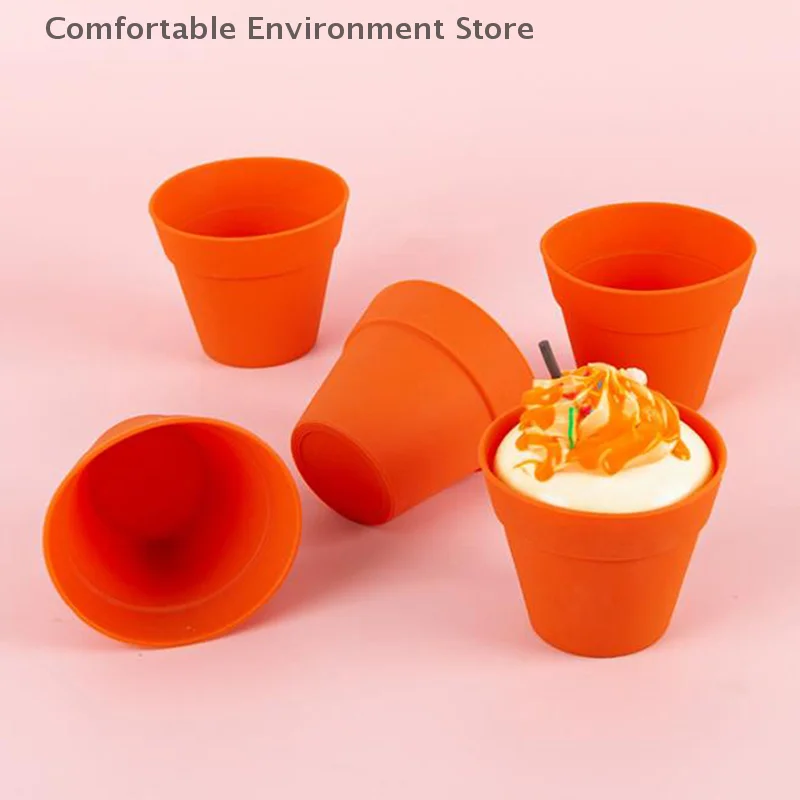 (CE)1 Pc Flower Pot Silicone Cake Mold Creative Muffin Cupcake Mousse Baking Cup Kitchen Baking Tools Cake Decorating Tool
(CE)1 Pc Flower Pot Silicone Cake Mold Creative Muffin Cupcake Mousse Baking Cup Kitchen Baking Tools Cake Decorating Tool